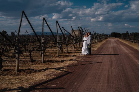 bride in a sustainable gown