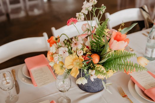 zero-waste wedding reception