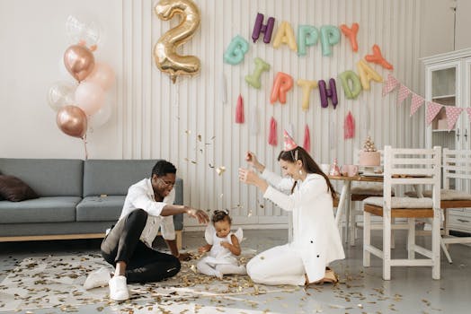 couple having fun with biodegradable confetti