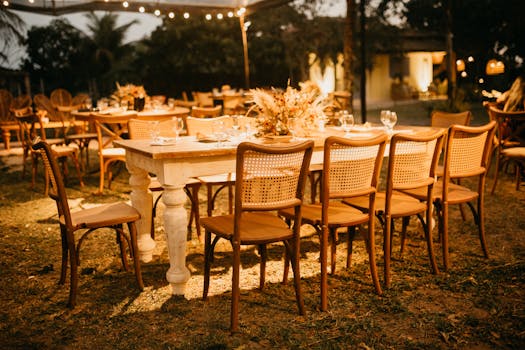 stunning outdoor wedding venue