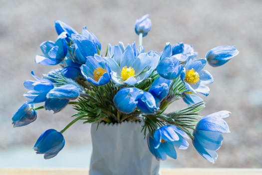 beautiful arrangement of local wildflowers