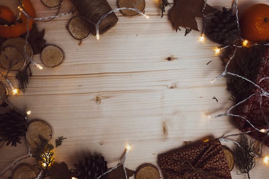 DIY centerpiece made with seasonal fruits