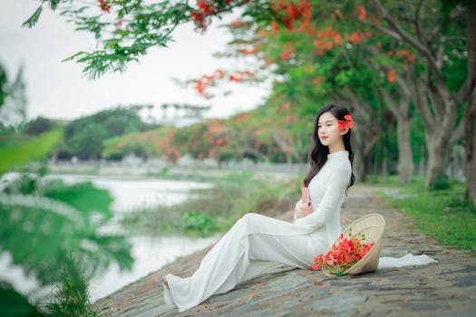 serene park for pre-wedding shoot