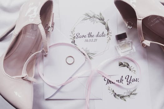 beautiful digital wedding invitation