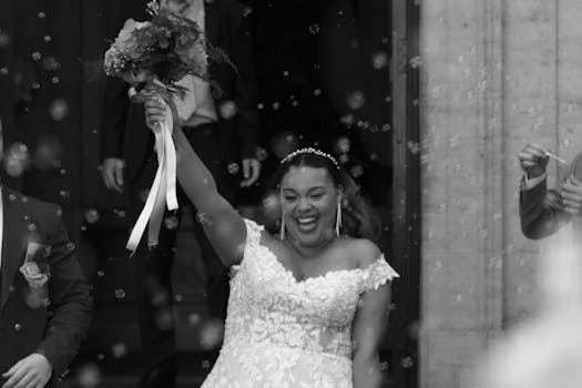 couple celebrating a sustainable wedding