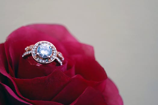 beautiful ethical engagement ring