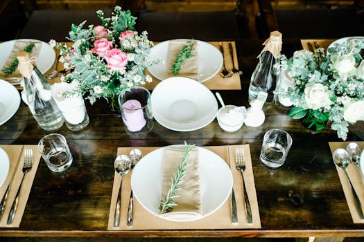 eco-friendly wedding decor